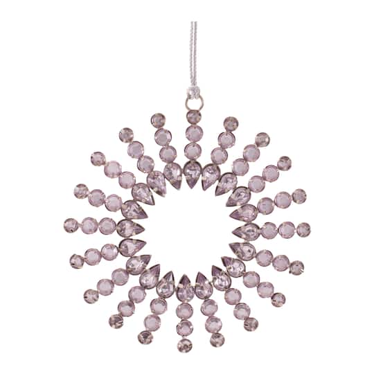 Melrose 4.75" Purple Jewel Ornaments, 12ct.